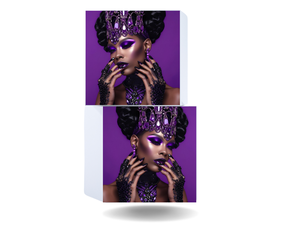 Custom 3D Photo Cube Box