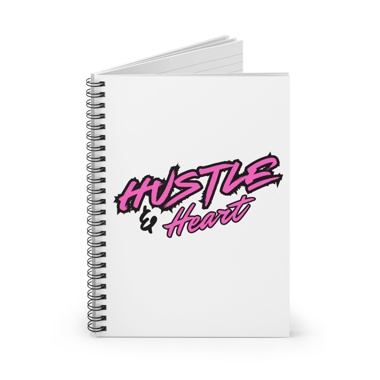 Hustle & Heart Spiral Notebook - Ruled Line Vol. 2