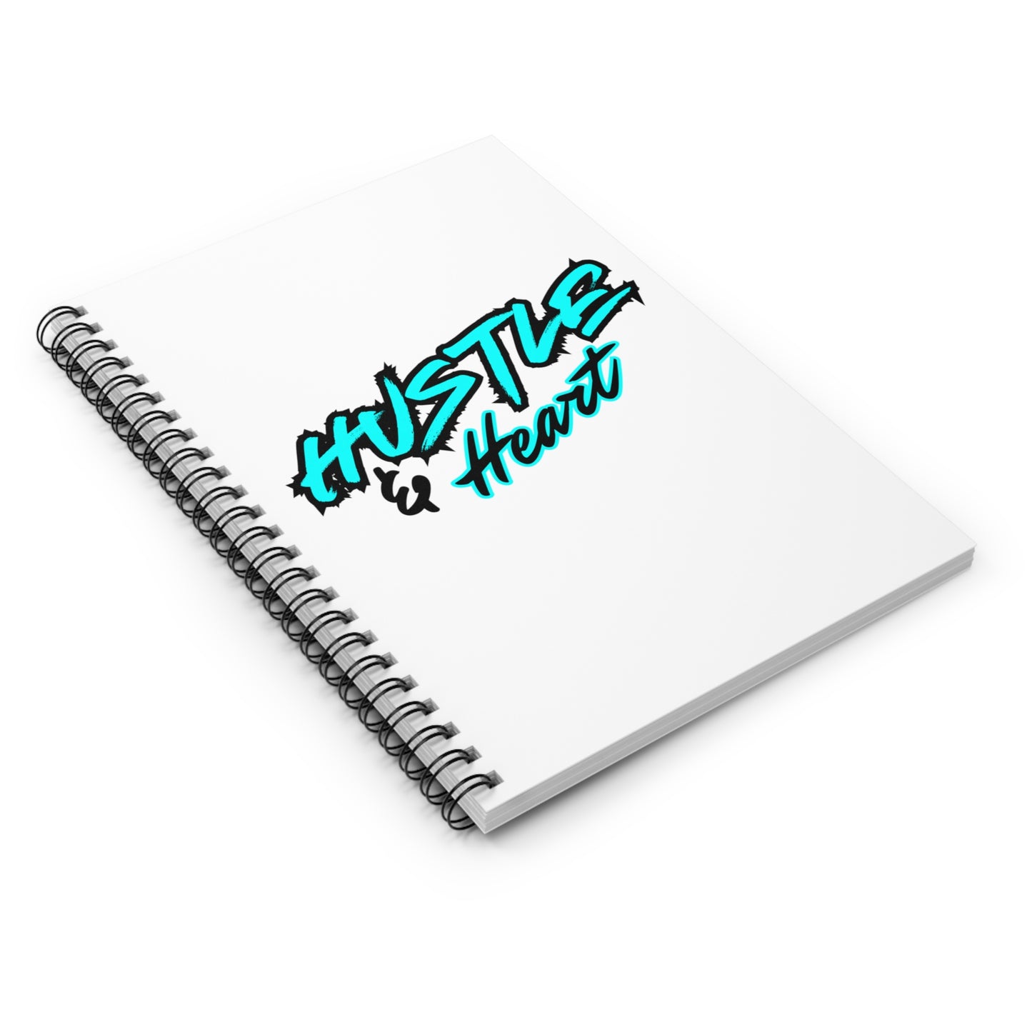 Hustle & Heart Spiral Notebook - Ruled Line Vol. 1