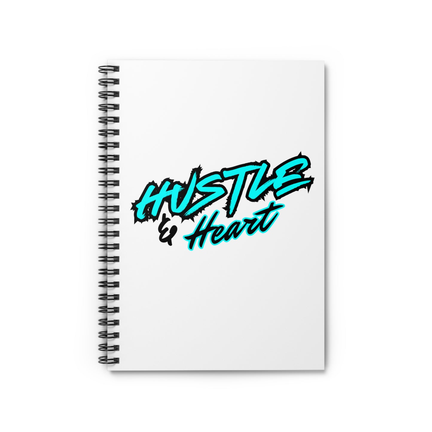 Hustle & Heart Spiral Notebook - Ruled Line Vol. 1