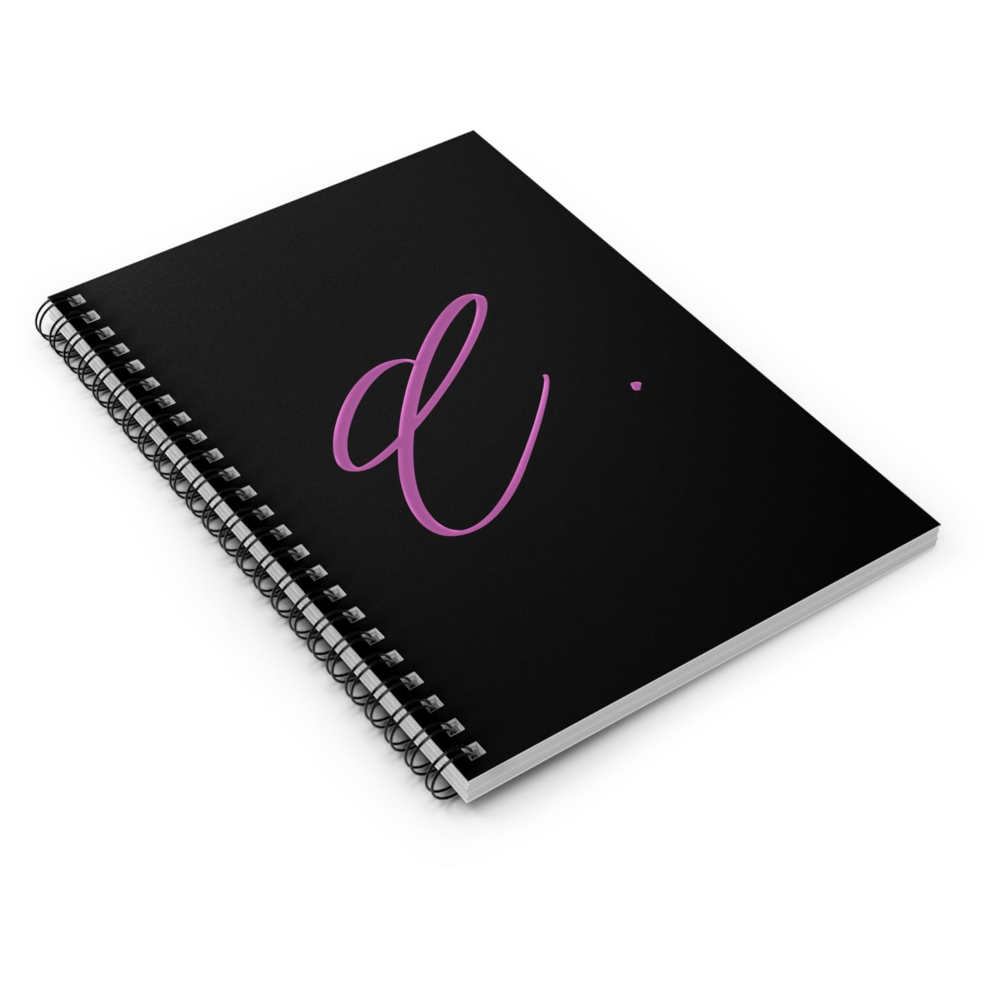 C Letter Spiral Notebook - Ruled Line