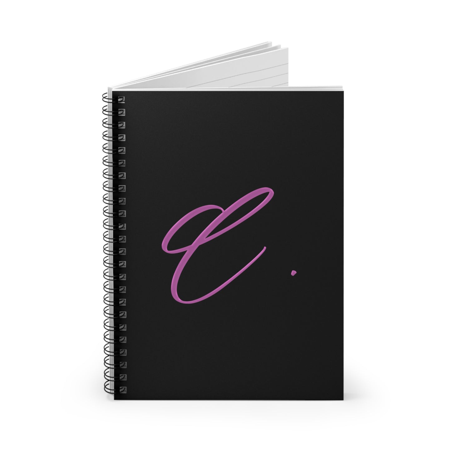 C Letter Spiral Notebook - Ruled Line