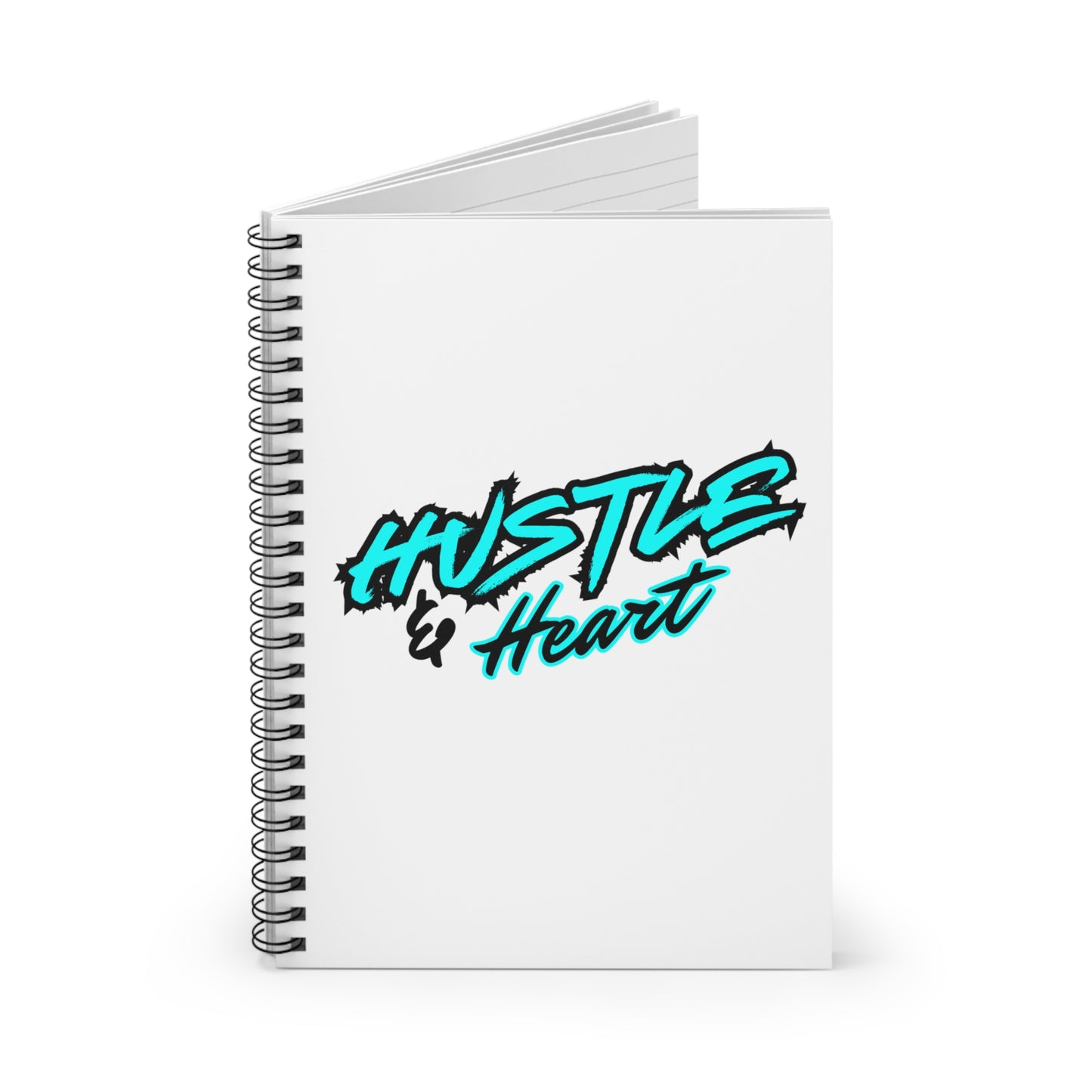 Hustle & Heart Spiral Notebook - Ruled Line Vol. 1