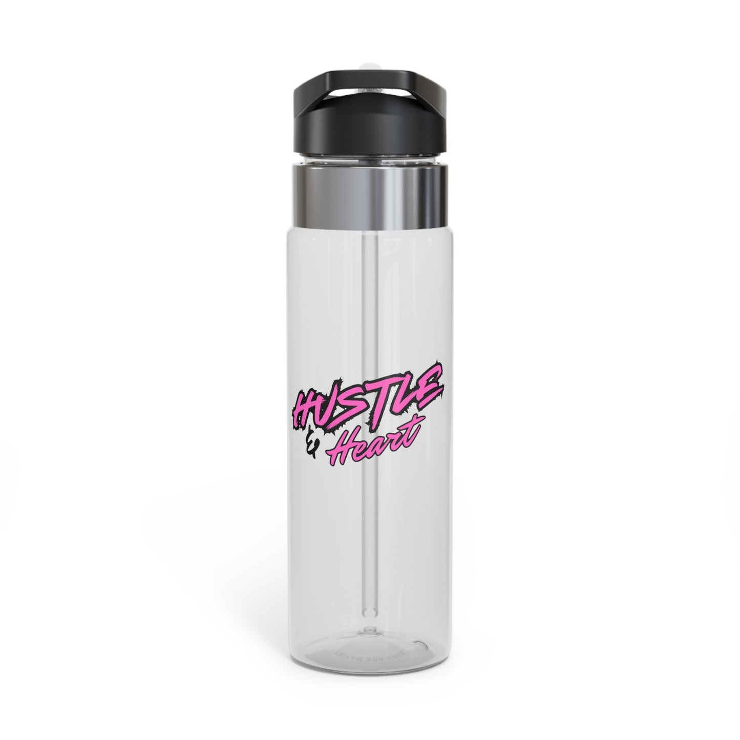 Hustle & Heart Sports Bottle, 20oz Vol. 2