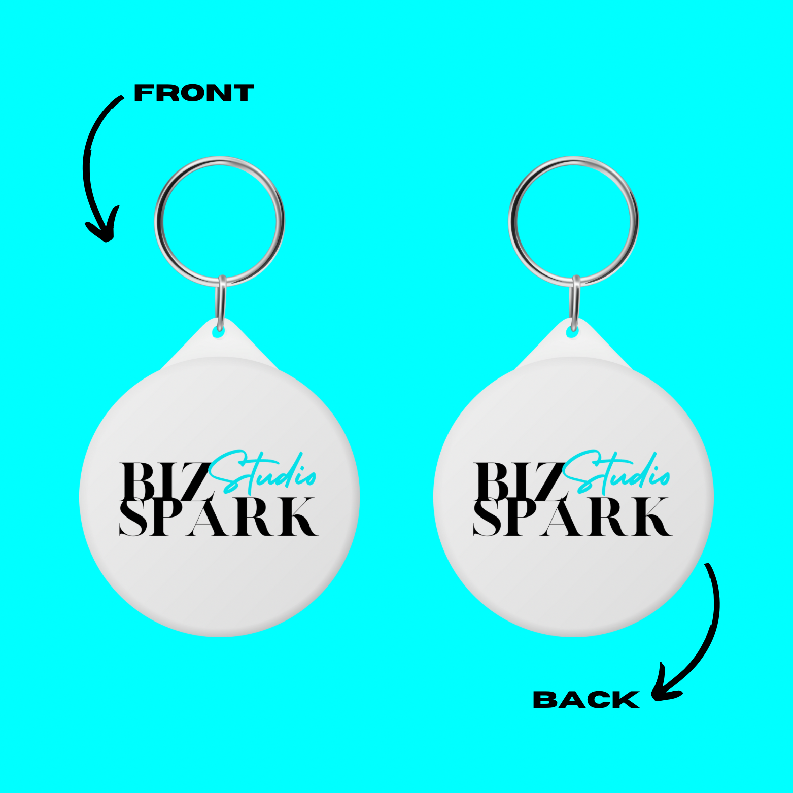 Smart Tap Business Keychain (NFC Contactless Sharing) – Biz Spark Studio